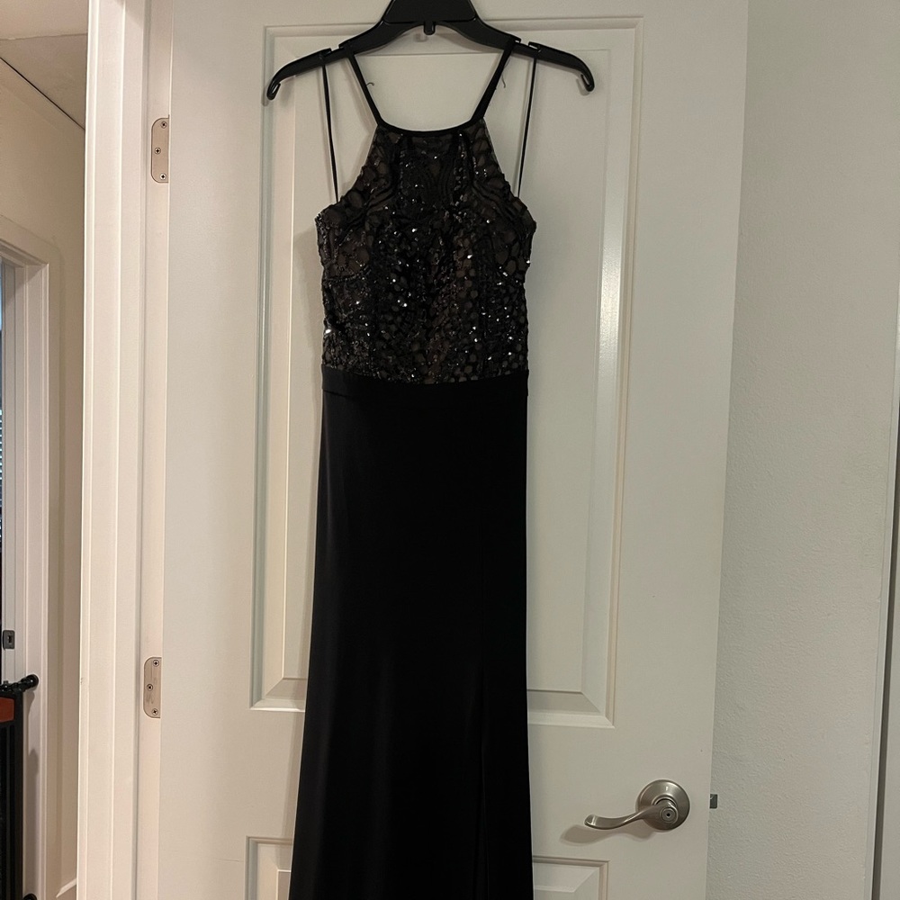 Morgan & Co. Long Formal Black Dress